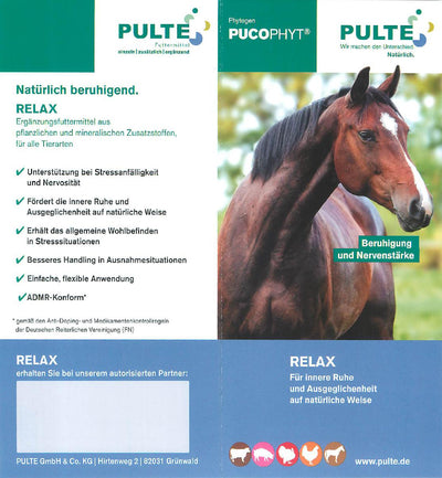 Relax Pferd 1L - Für nervöse Pferde
