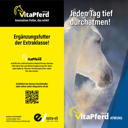 VitaPferd Atmung - Ergänzungsfuttermittel für eine freie Atmung