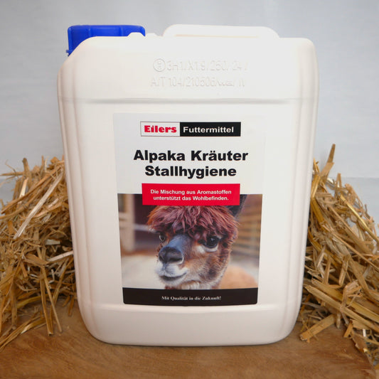 Alpaka Kräuter Stallhygiene