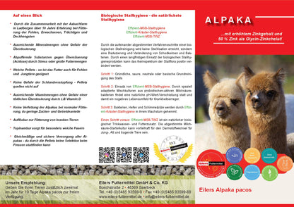 Alpaca food - Alpaca Pacos Pellets 15 kg